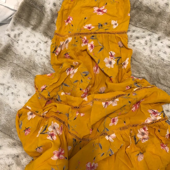 Anthropologie Yellow Maxi Dress - Picture 4 of 5